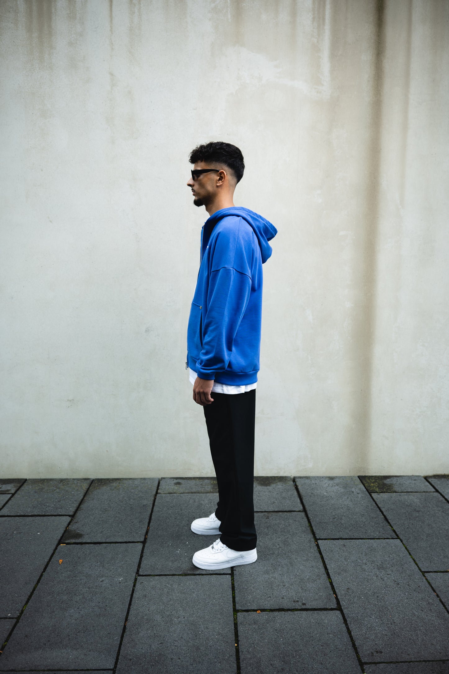 Oceanblue Zip-Hoodie