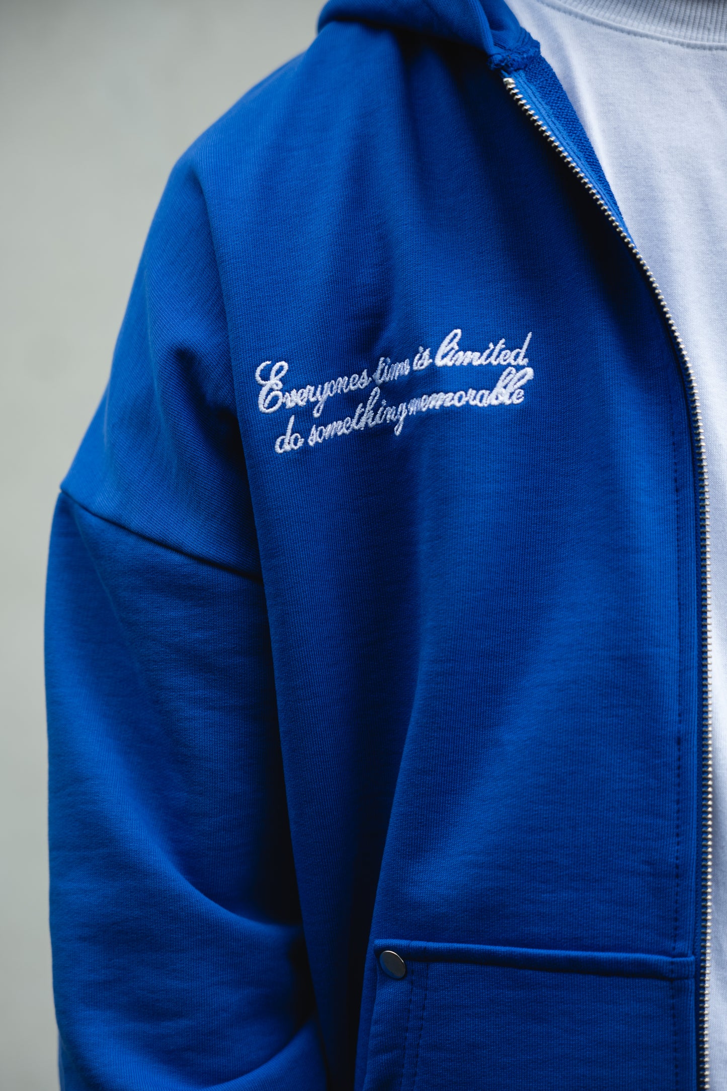Oceanblue Zip-Hoodie