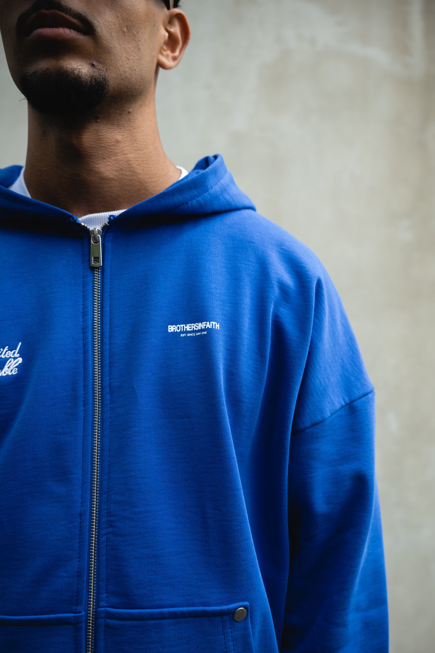 Oceanblue Zip-Hoodie
