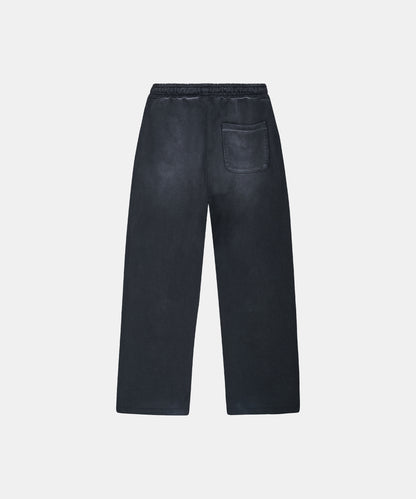 Black Sunfaded Trackpants