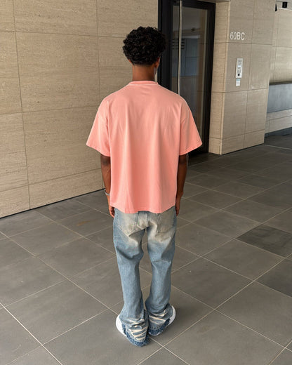 Salmon 'BF' T-Shirt
