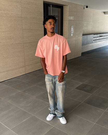Salmon 'BF' T-Shirt