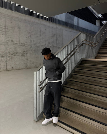 Black Sunfaded Hoodie