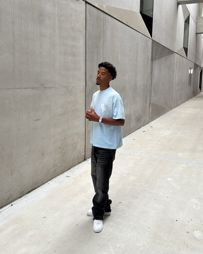 Babyblue 'BF' T-Shirt